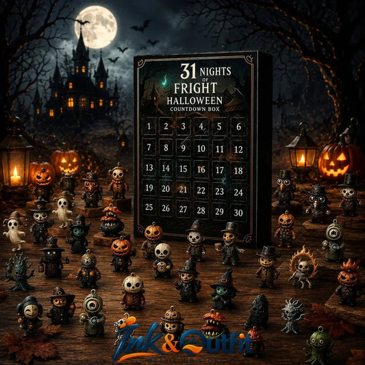 Halloween Advent Calendar 15 Days – Monster Pumpkin Miniatures Countdown Box