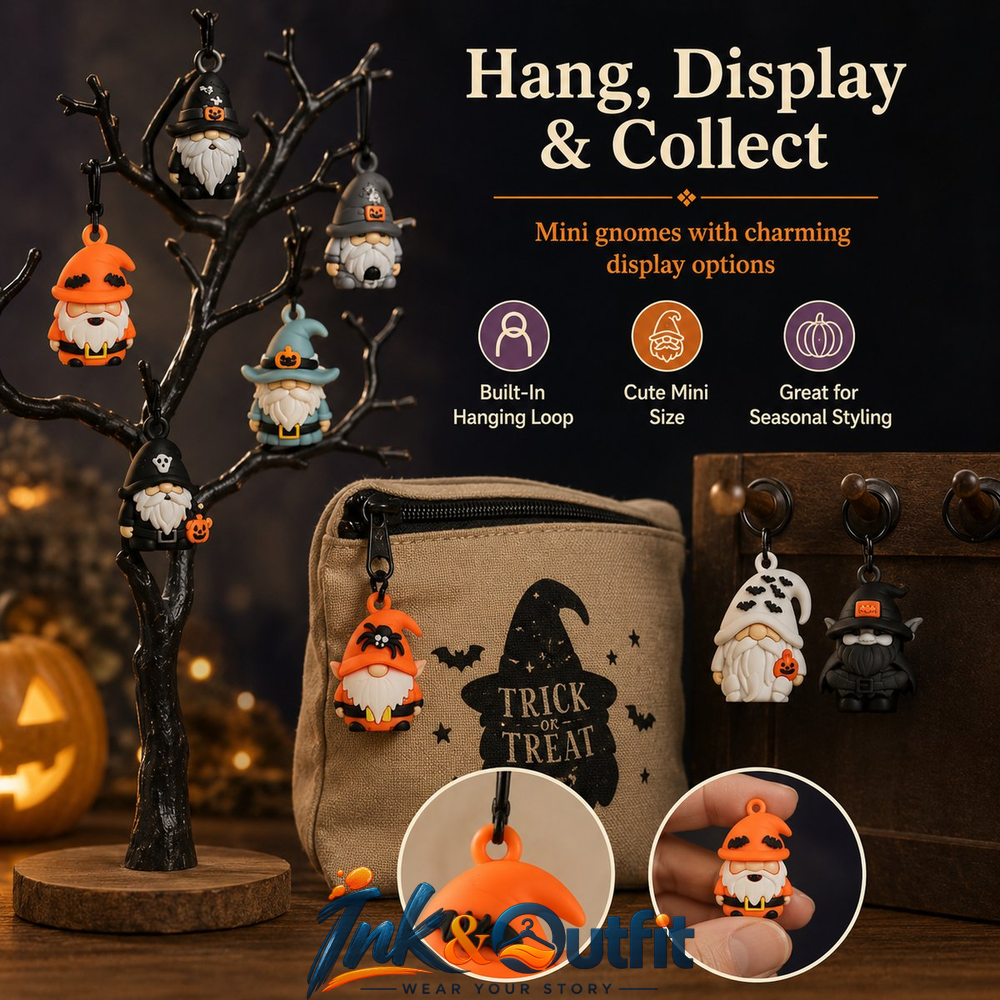 Halloween Gnome Advent Calendar – 24 Collectible Mini Figures