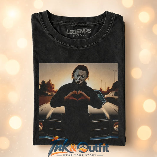 Halloween Michael Myers Love T-Shirt
