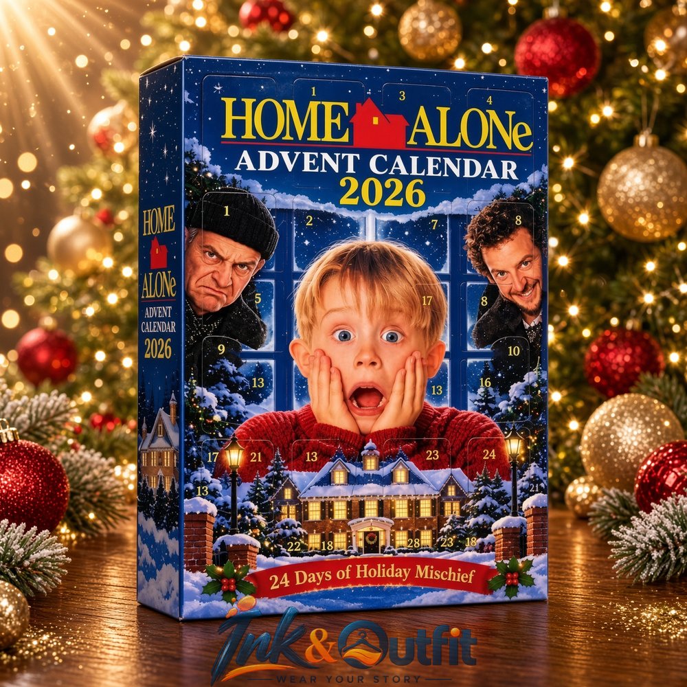Home Alone Advent Calendar 2026 24 Day Christmas Countdown with Mini Collectible Figures Holiday Gift for Movie Fans