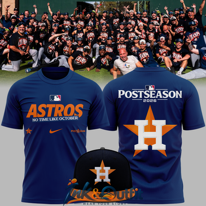 Houston Astros Postseason 2026 T-Shirt AL West Champions