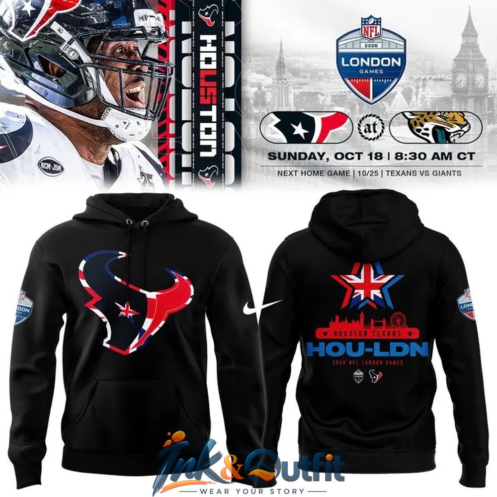 Houston Texans 2026 London Games Hoodie
