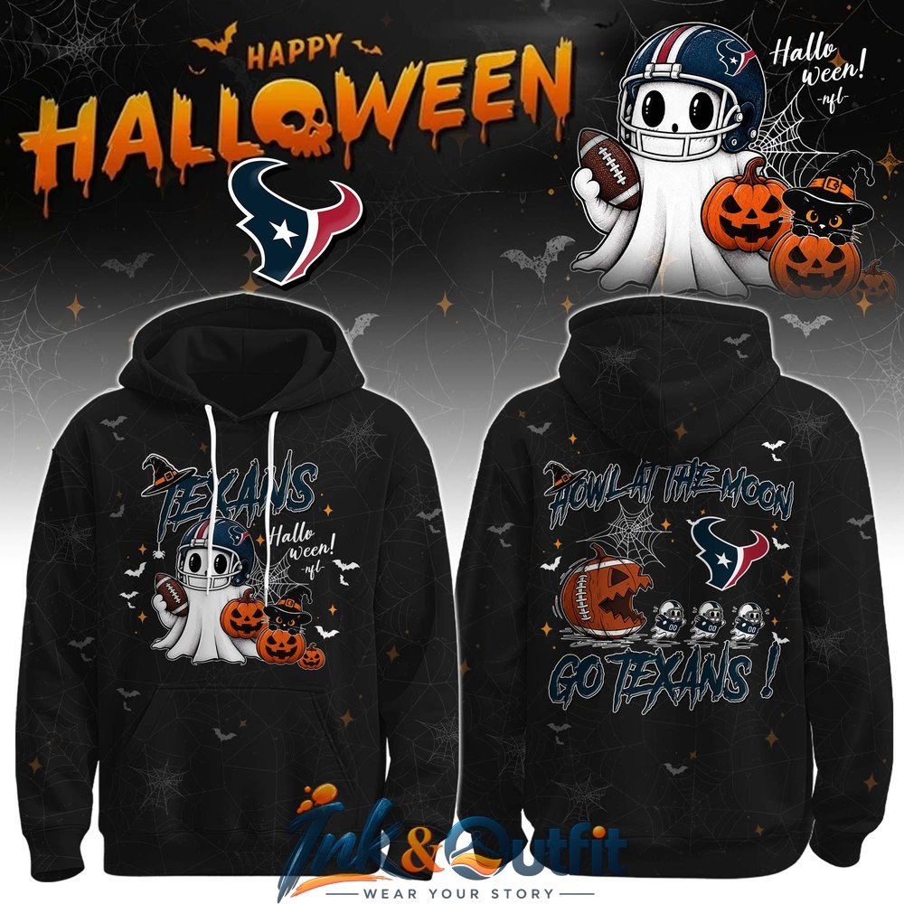 Houston Texans Happy Halloween 2026 Hoodie