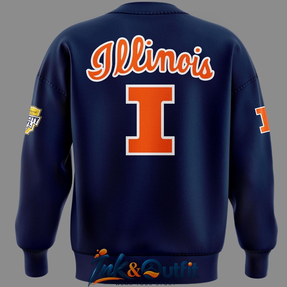 Illinois Fighting Illini Football 2026 Music City Sweatshirt