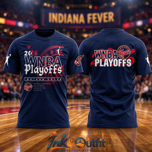 Indiana Fever 2026 WNBA Playoffs T-Shirt