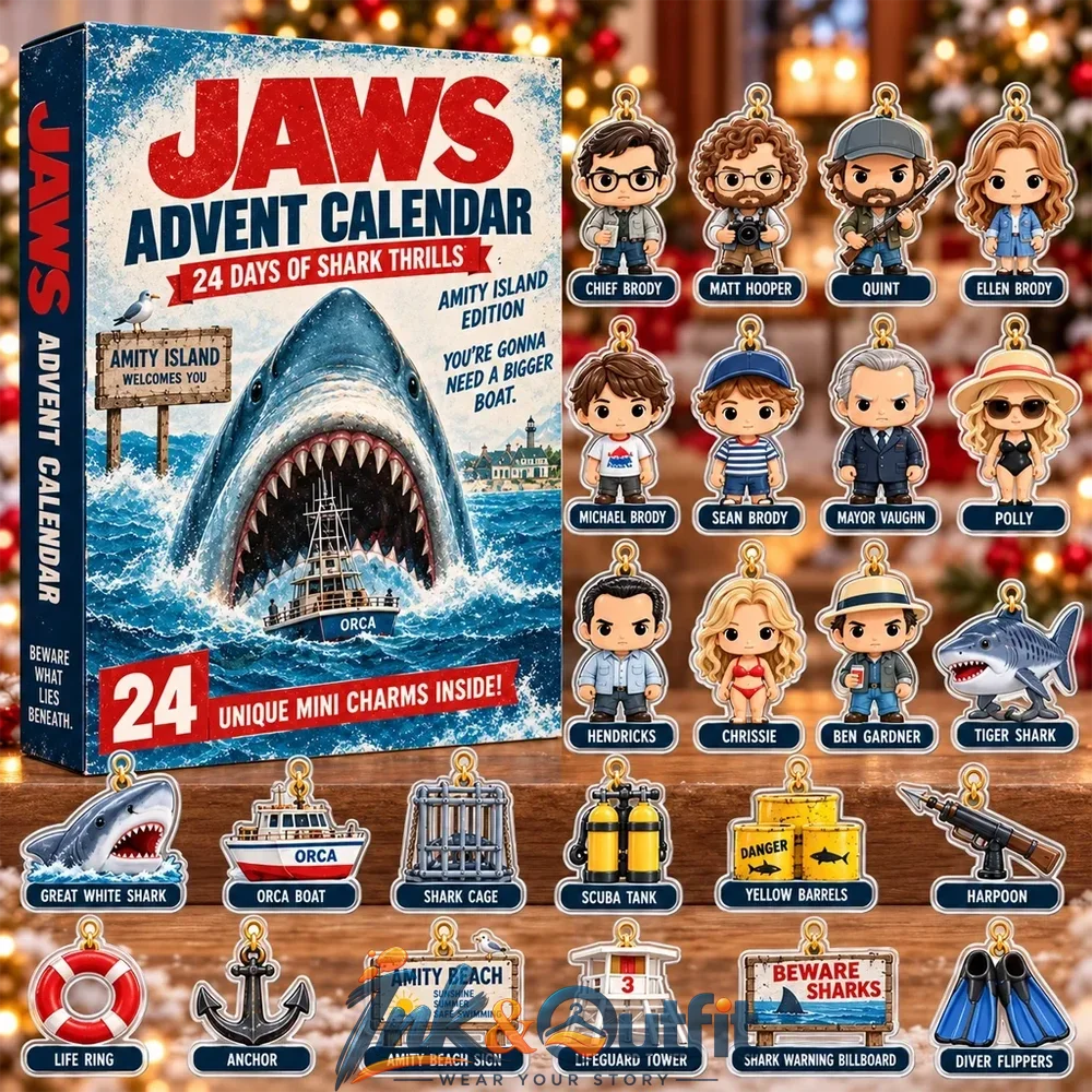 JAWS Movie Amity Island 2026 Advent Calendar