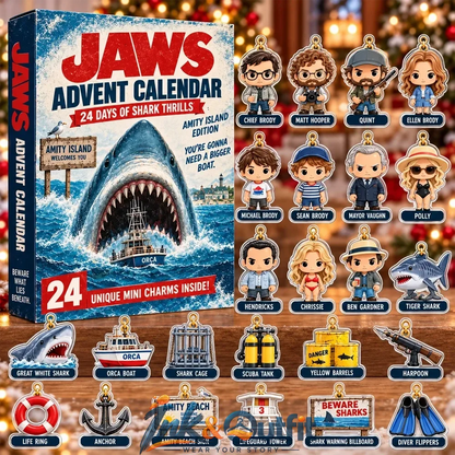 JAWS Movie Amity Island 2026 Advent Calendar