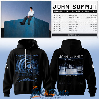 John Summit CTRL ESCAPE Europe 2027 Hoodie