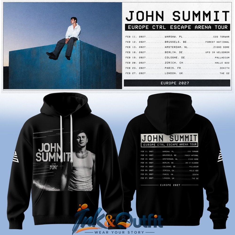 John Summit CTRL ESCAPE Europe 2027 Hoodie