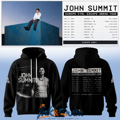 John Summit CTRL ESCAPE Europe 2027 Hoodie