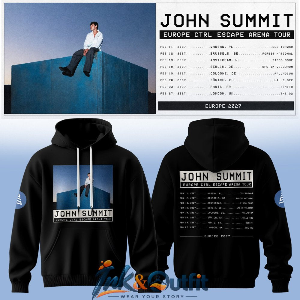 John Summit CTRL ESCAPE Europe 2027 Hoodie
