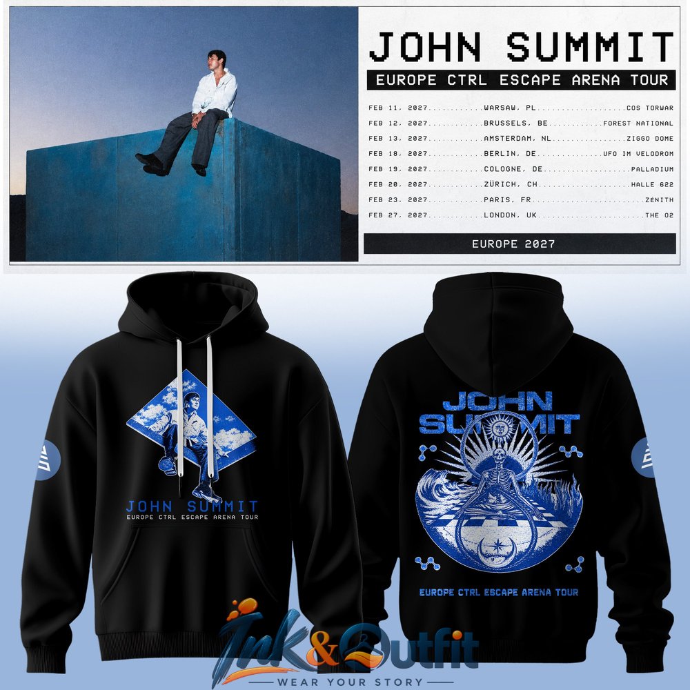 John Summit CTRL ESCAPE Europe 2027 Hoodie