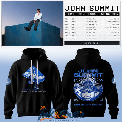 John Summit CTRL ESCAPE Europe 2027 Hoodie