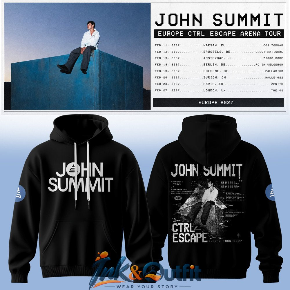 John Summit CTRL ESCAPE Europe 2027 Hoodie
