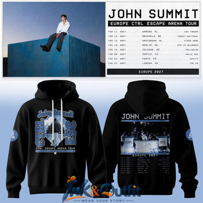 John Summit CTRL ESCAPE Europe 2027 Hoodie