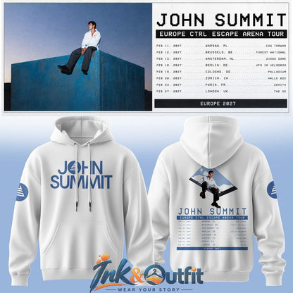 John Summit CTRL ESCAPE Europe 2027 Hoodie