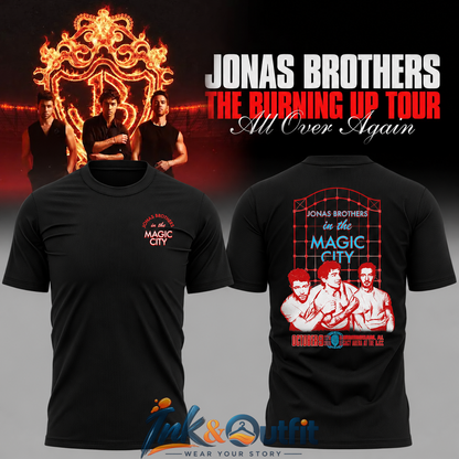 Jonas Brothers Birmingham Legacy Arena T Shirt