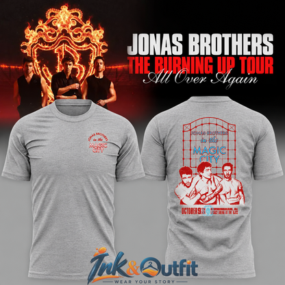 Jonas Brothers Birmingham Legacy Arena T Shirt