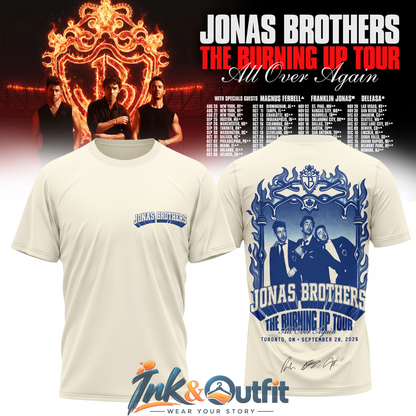 Jonas Brothers Orlando Tour Signature T Shirt