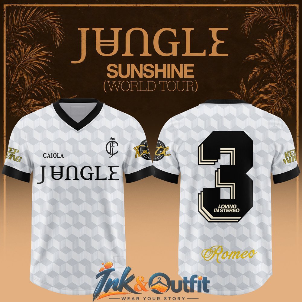 Jungle Sunshine World Tour 2026 Exclusive Football Jersey