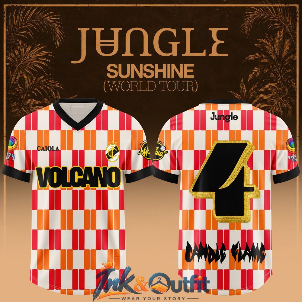 Jungle Sunshine World Tour 2026 Exclusive Football Jersey