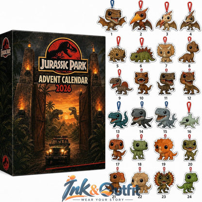 Jurassic Park 2026 Dinosaur Movie Advent Calendar