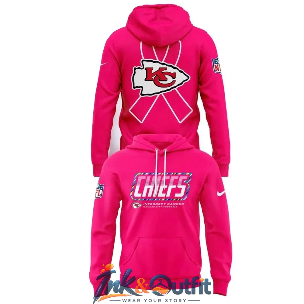 Kansas City Chiefs Crucial Catch 2026 Pink Hoodie