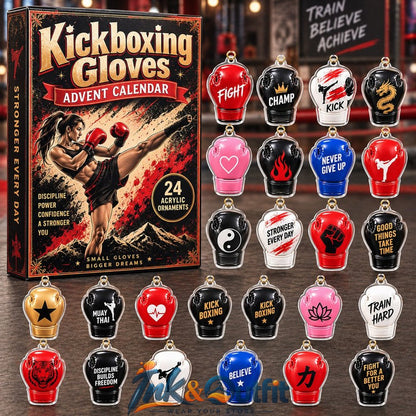 Kickboxing Gloves Christmas 2026 Advent Calendar