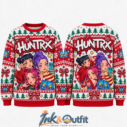 Kpop Demon Hunters Xmas 2026 Ugly Sweater
