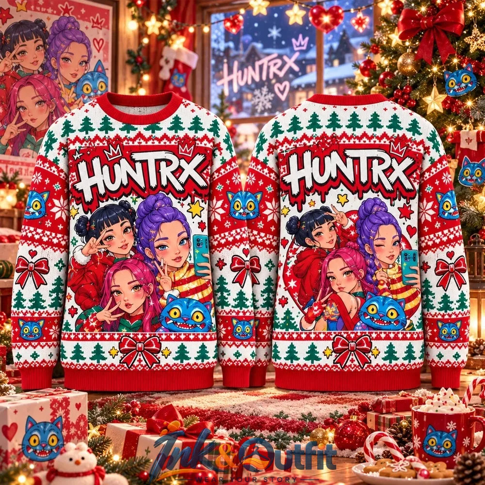 Kpop Demon Hunters Xmas 2026 Ugly Sweater