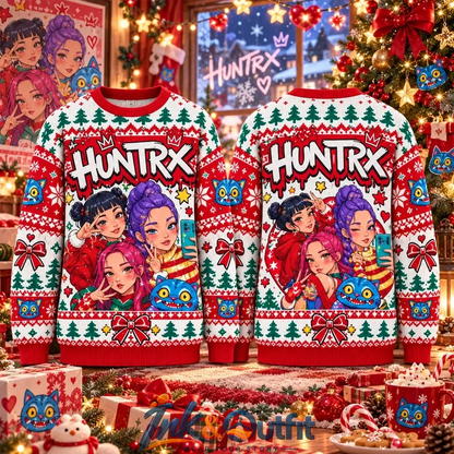 Kpop Demon Hunters Xmas 2026 Ugly Sweater