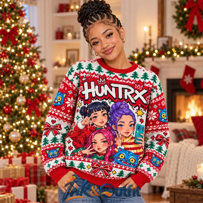 Kpop Demon Hunters Xmas 2026 Ugly Sweater