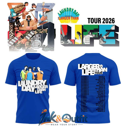 Laundry Day The Larger Than LIFE Tour 2026 Shirt
