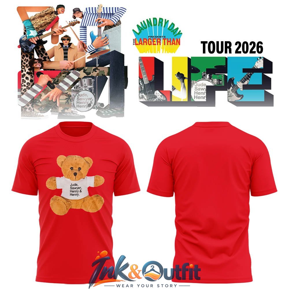 Laundry Day The Larger Than LIFE Tour 2026 Tee