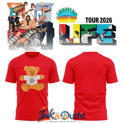 Laundry Day The Larger Than LIFE Tour 2026 Tee