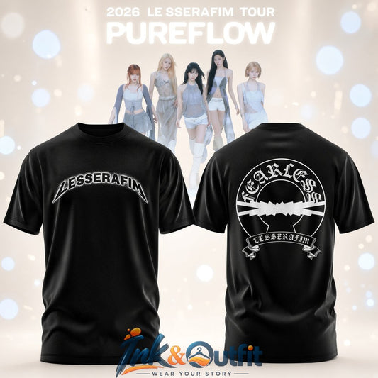 Le Sserafim Pureflow Tour Shirt 2026