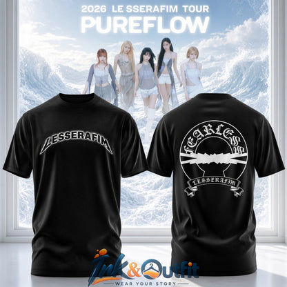 Le Sserafim Pureflow Tour Shirt 2026