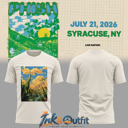 Limited Editon Phish Summer Tour 2026 Shirt