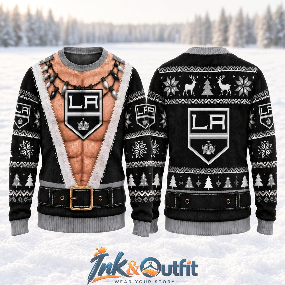 Los Angeles Kings Funny Body Ugly Christmas Sweater
