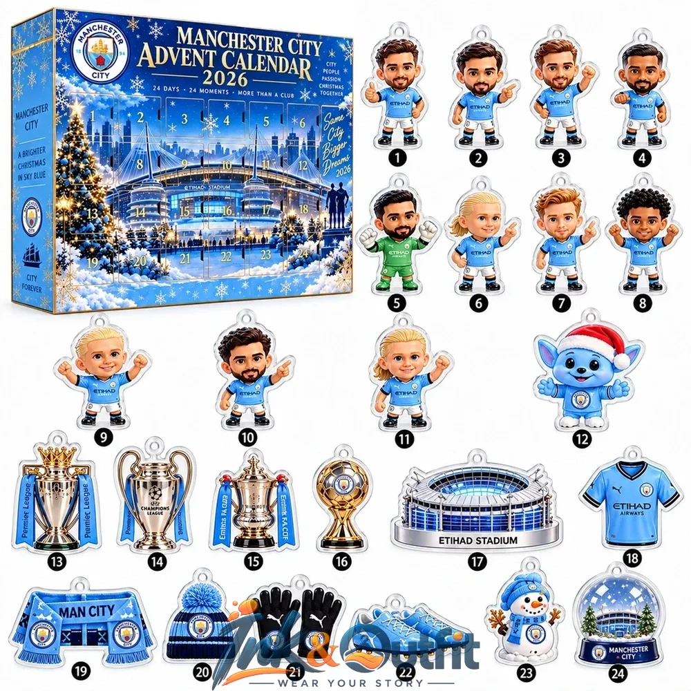 Manchester City 24 Day Advent Calendar for Football Fans
