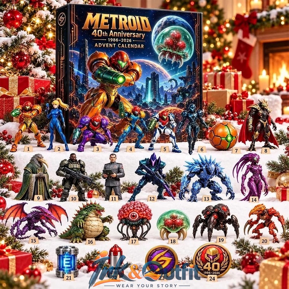 Metroid 40th Anniversary 1986-2026 Advent Calendar
