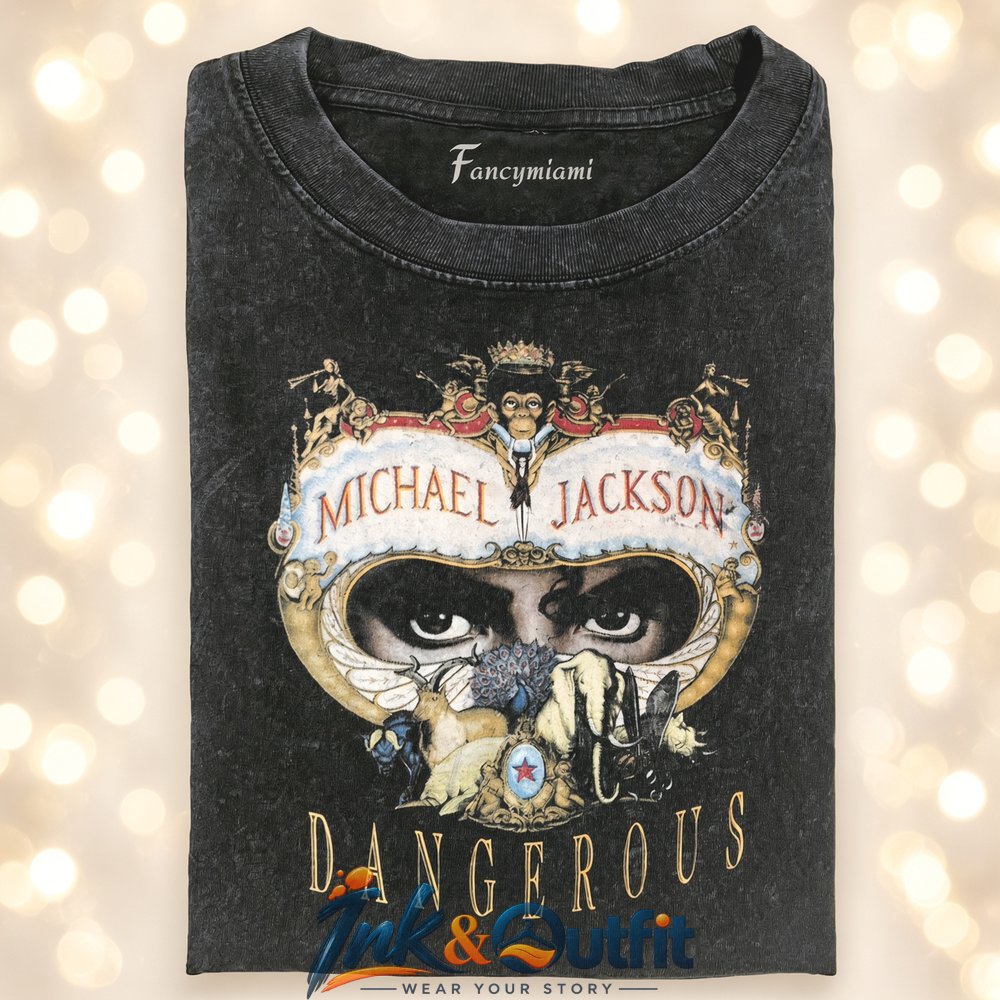 Michael Jackson Dangerous Album Art Shirt
