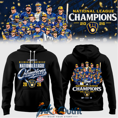 Milwaukee Brewers NLCS Champions 2026 Hoodie