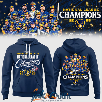 Milwaukee Brewers NLCS Champions 2026 Hoodie
