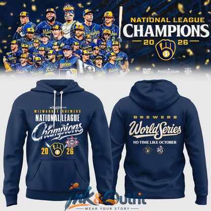 Milwaukee Brewers NLCS Champions 2026 Limited Edition Hoodie