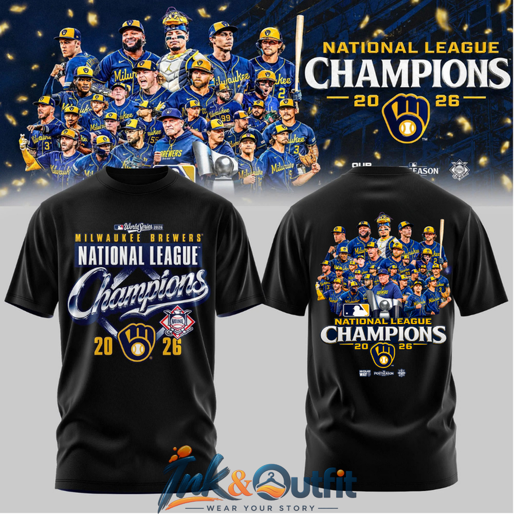 Milwaukee Brewers National League Champions 2026 T Shirt