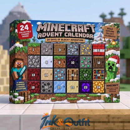Minecraft Advent Calendar 24 Collectible Charms