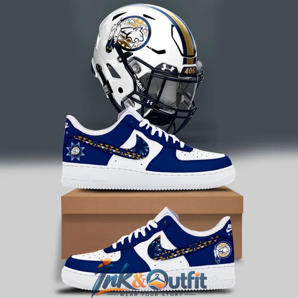 Montana State Football Native American Heritage Month Fan Shoes
