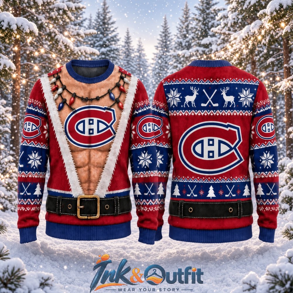 Montreal Canadiens Funny Body Ugly Christmas Sweater