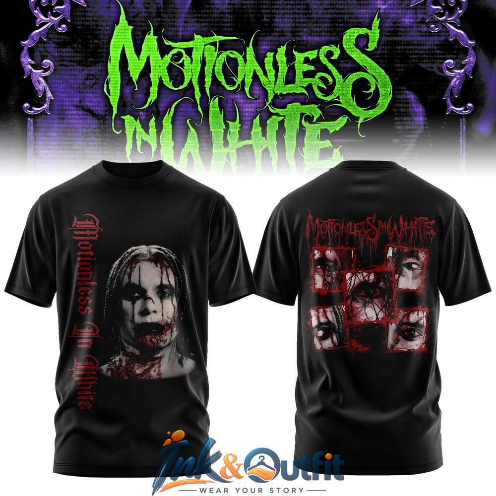 Motionless In White European Tour 2027 T-Shirt